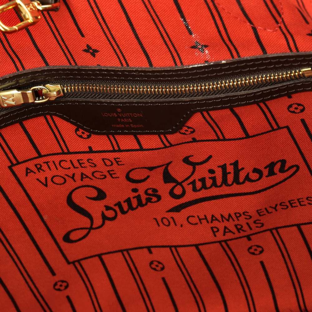 Louis Vuitton Neverfull Tote Damier Mm #253637L16B - Picture 6 of 9